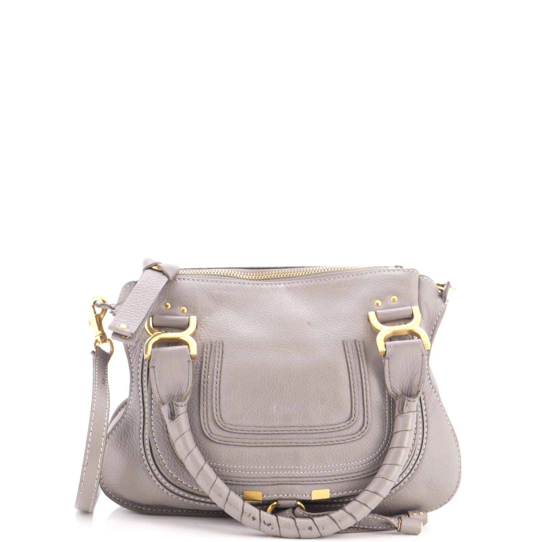 Leather satchel