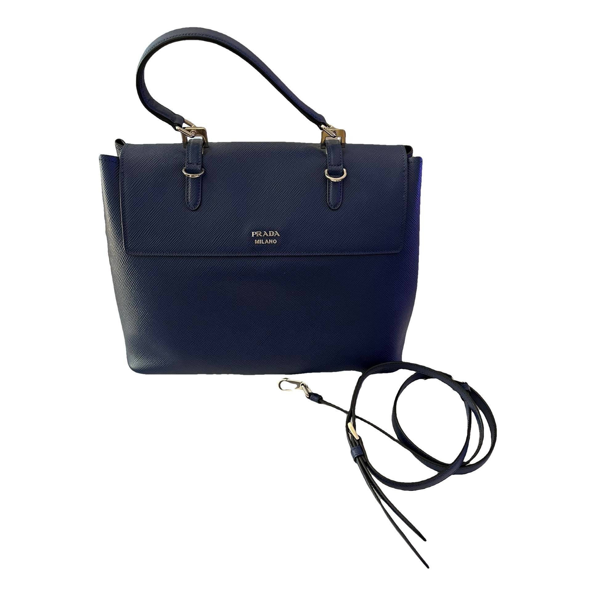 Leather crossbody bag