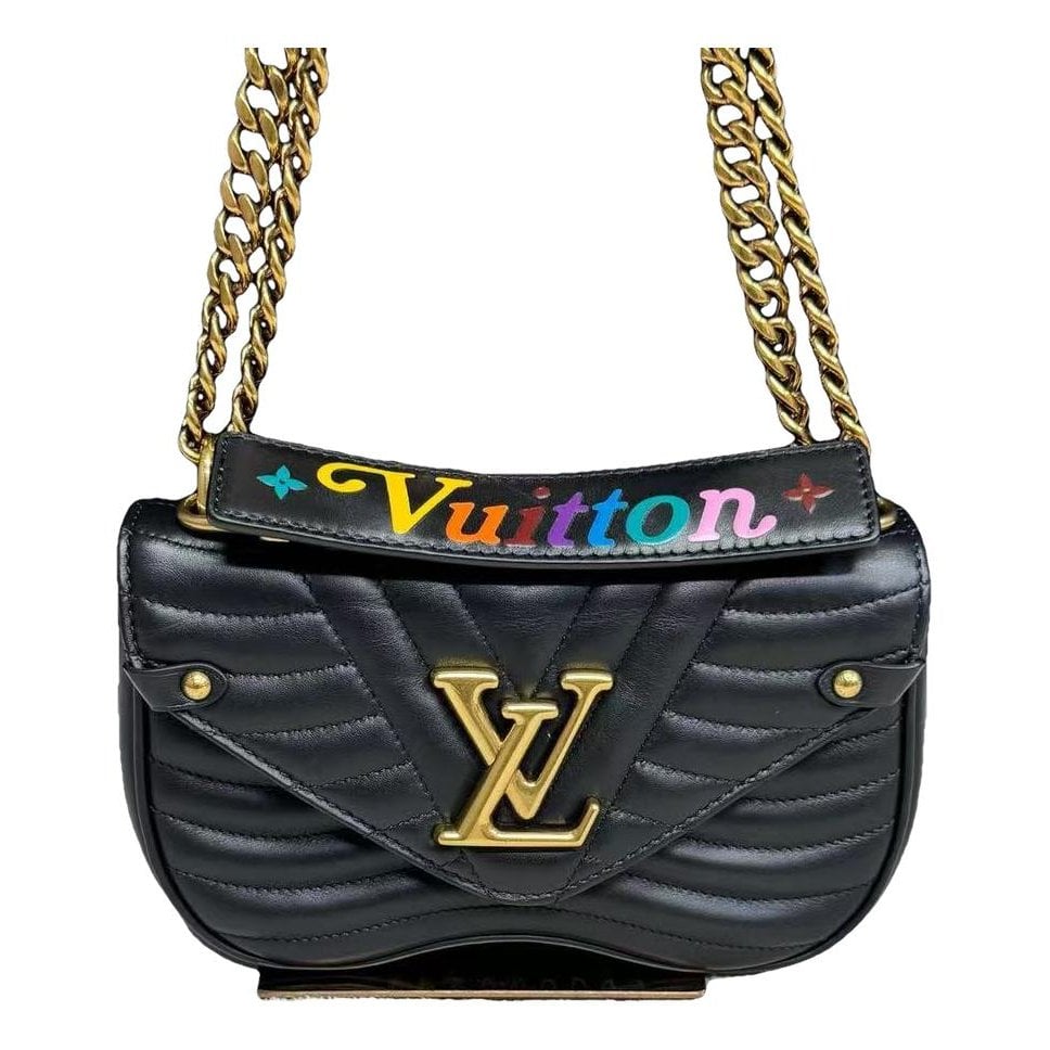 New Wave leather crossbody bag