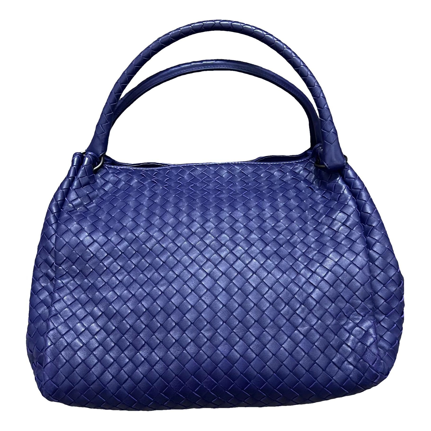 Parachute leather handbag