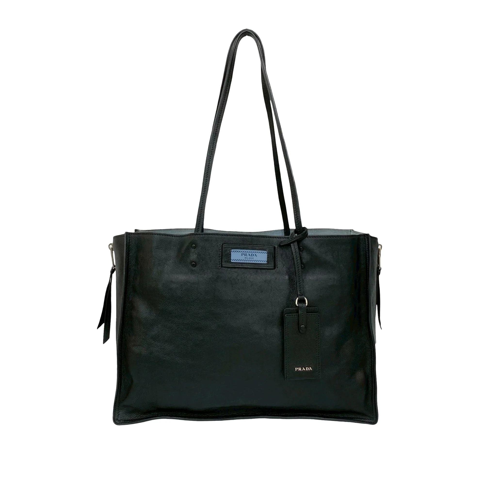 Etiquette pony-style calfskin handbag