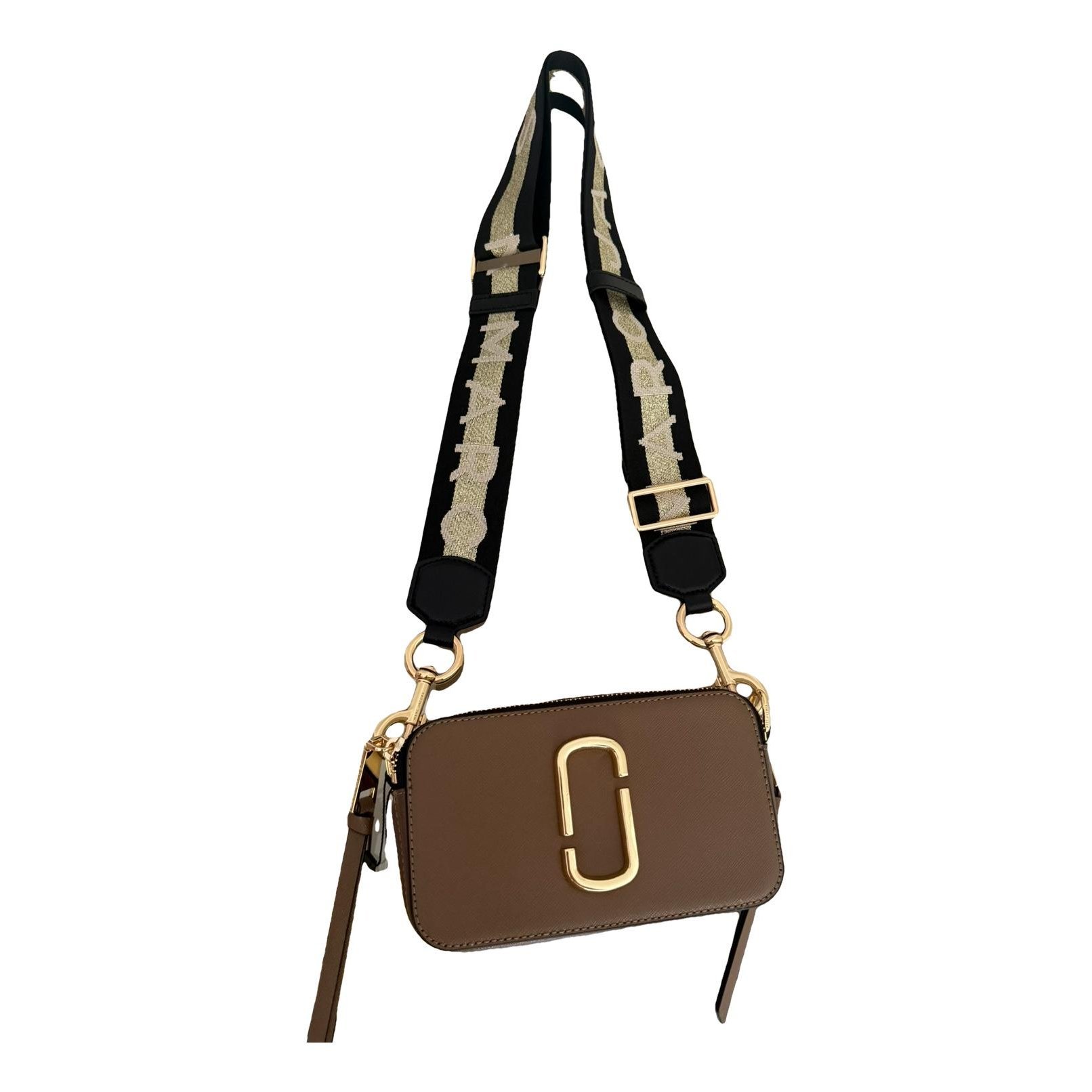 Snapshot leather crossbody bag
