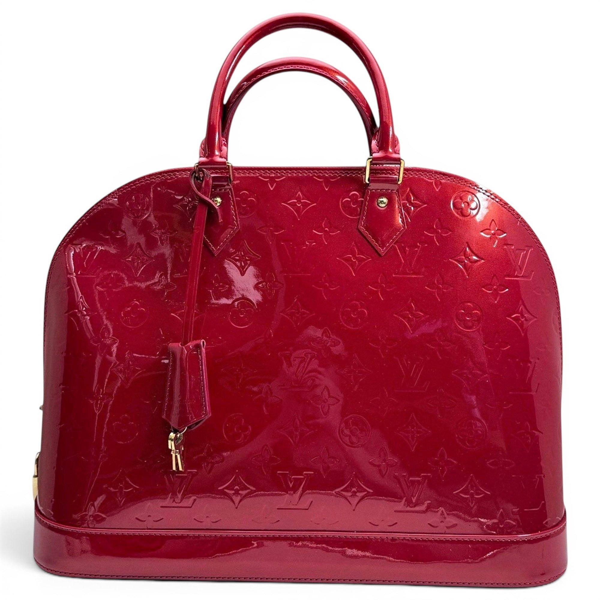 Alma patent leather handbag