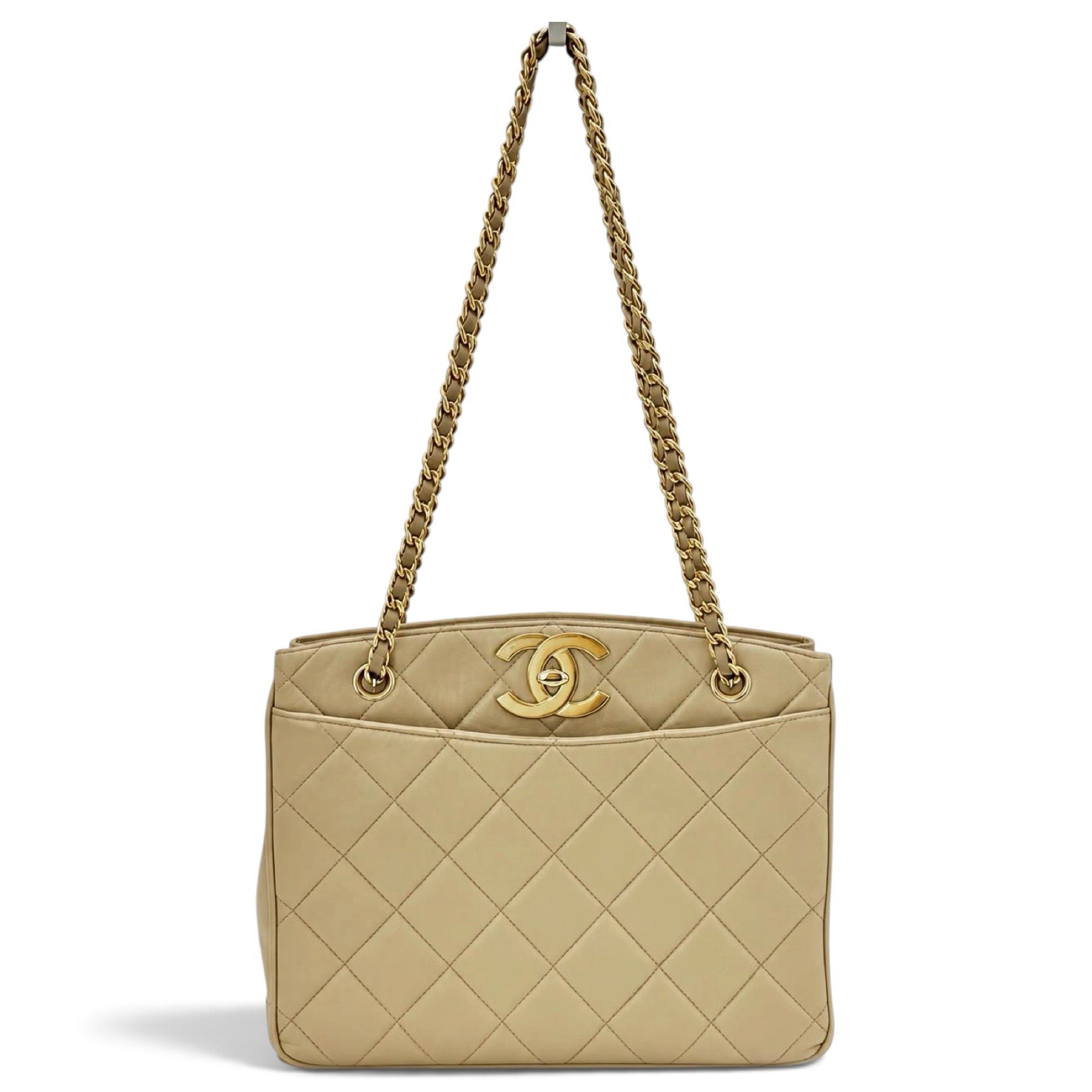 Grand shopping leather handbag