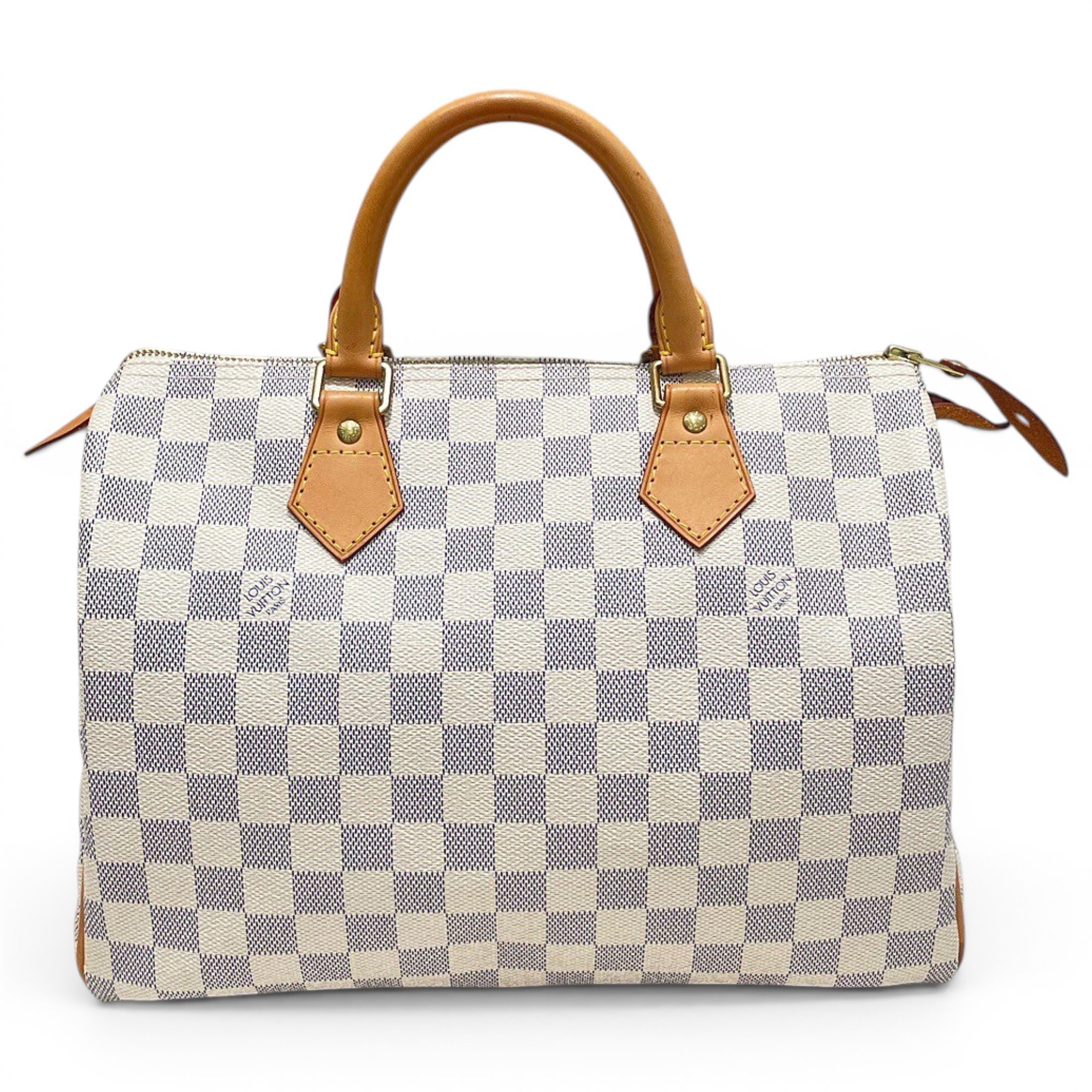 Speedy leather handbag