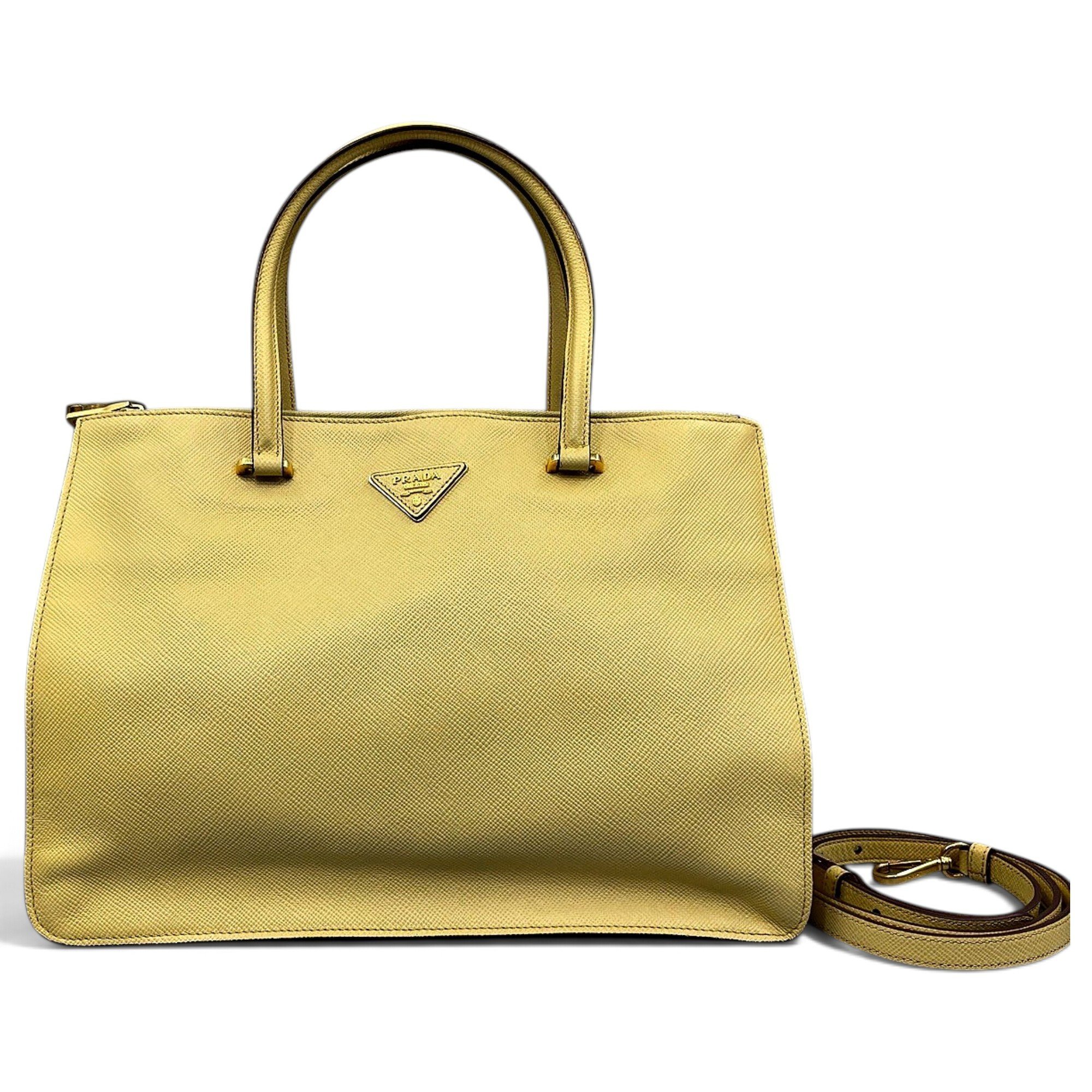 Galleria leather handbag