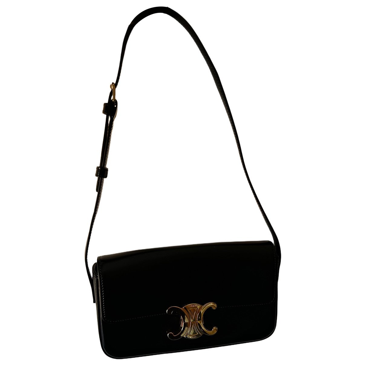 Triomphe leather handbag
