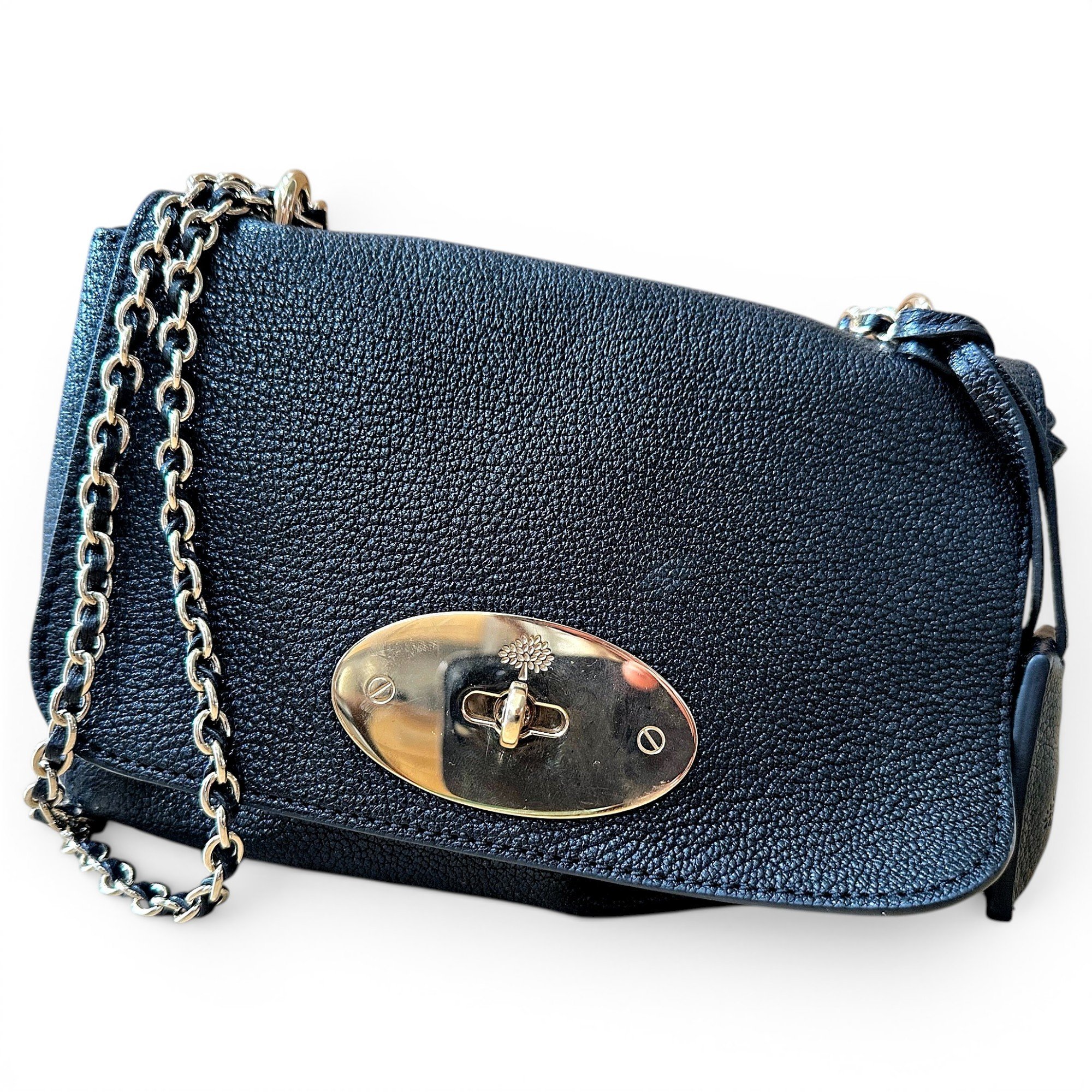 Lily leather handbag