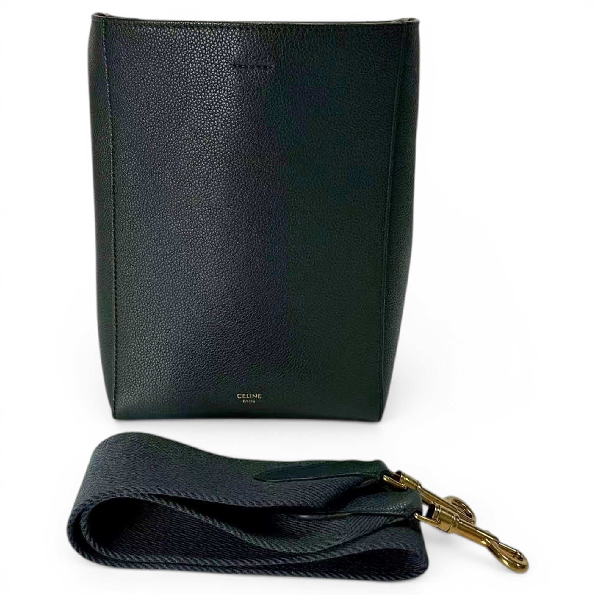 Seau Sangle leather tote