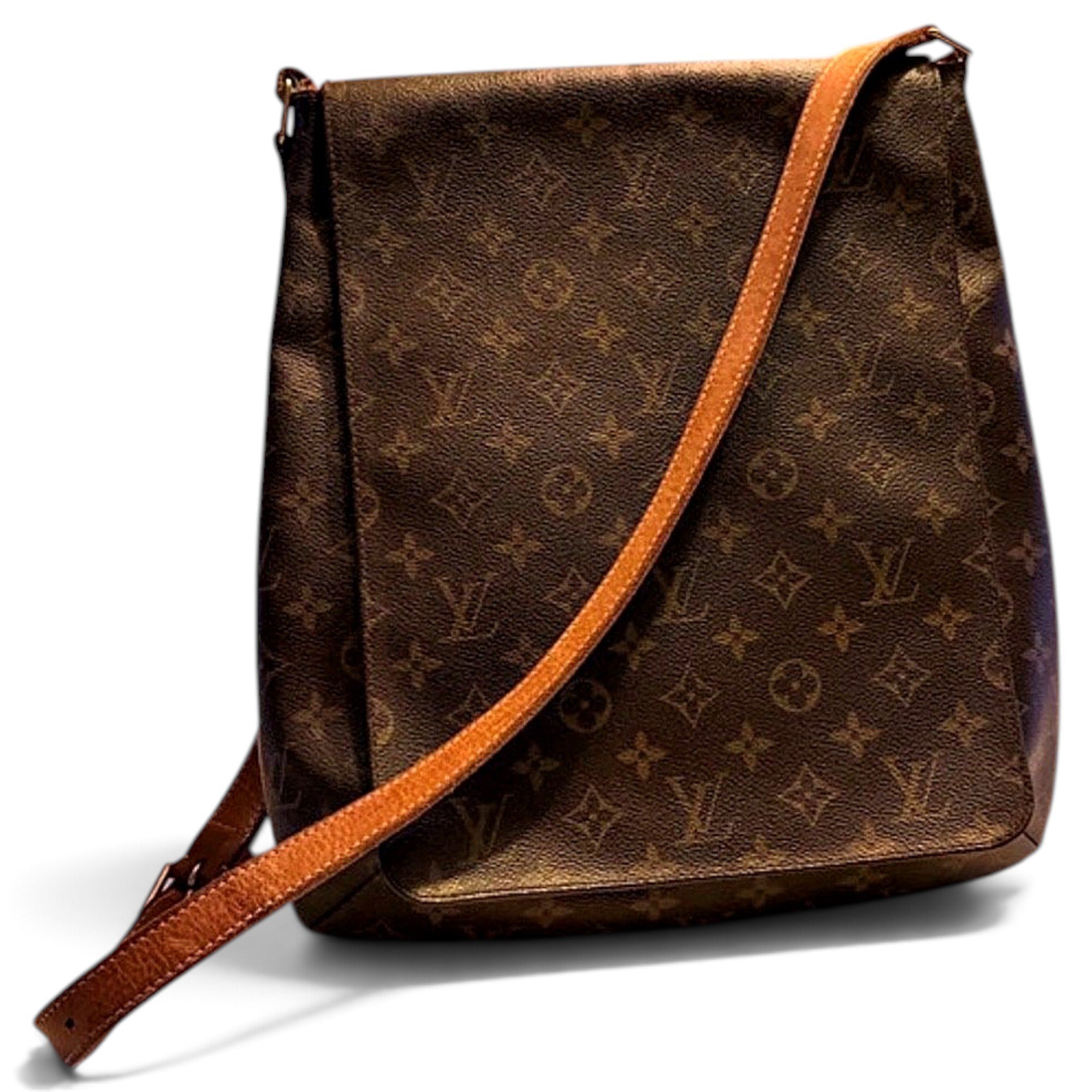 Louis Vuitton Musette leather crossbody bag
