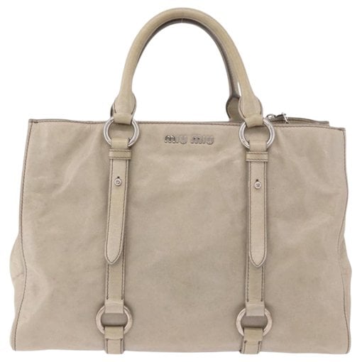 Matelassé leather handbag