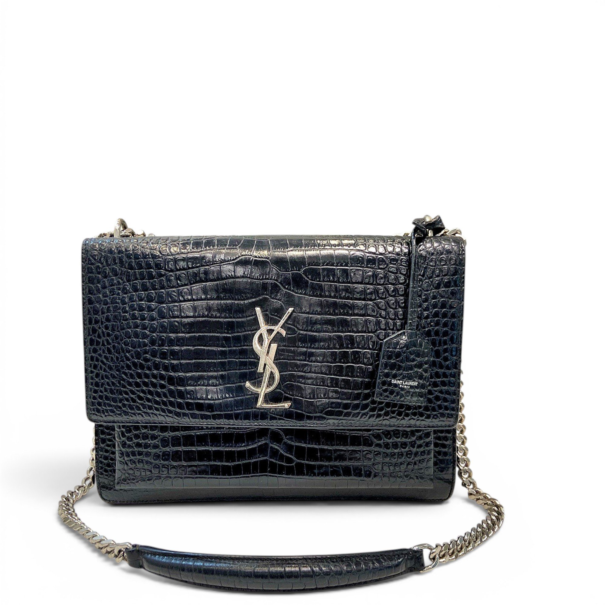 Sunset leather handbag