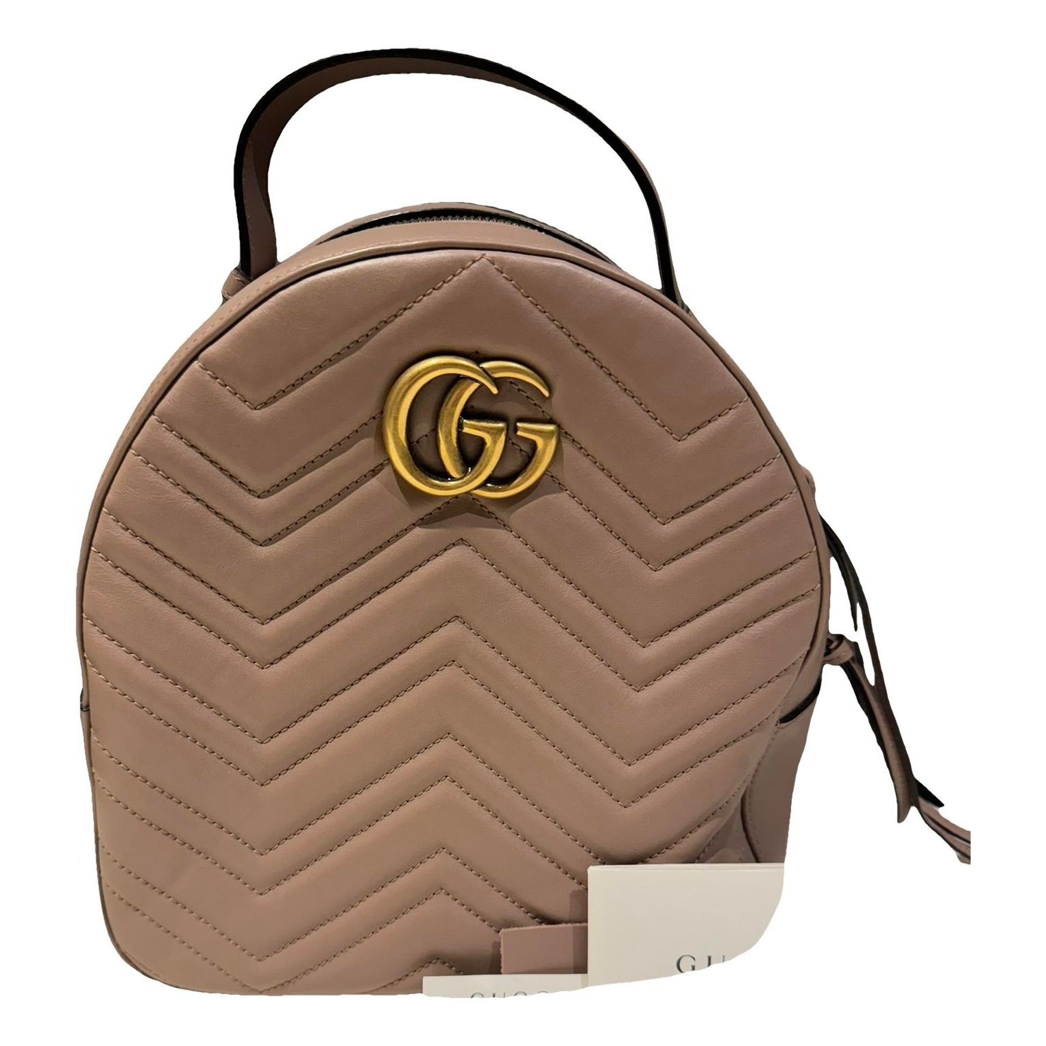 Gucci Marmont leather backpack