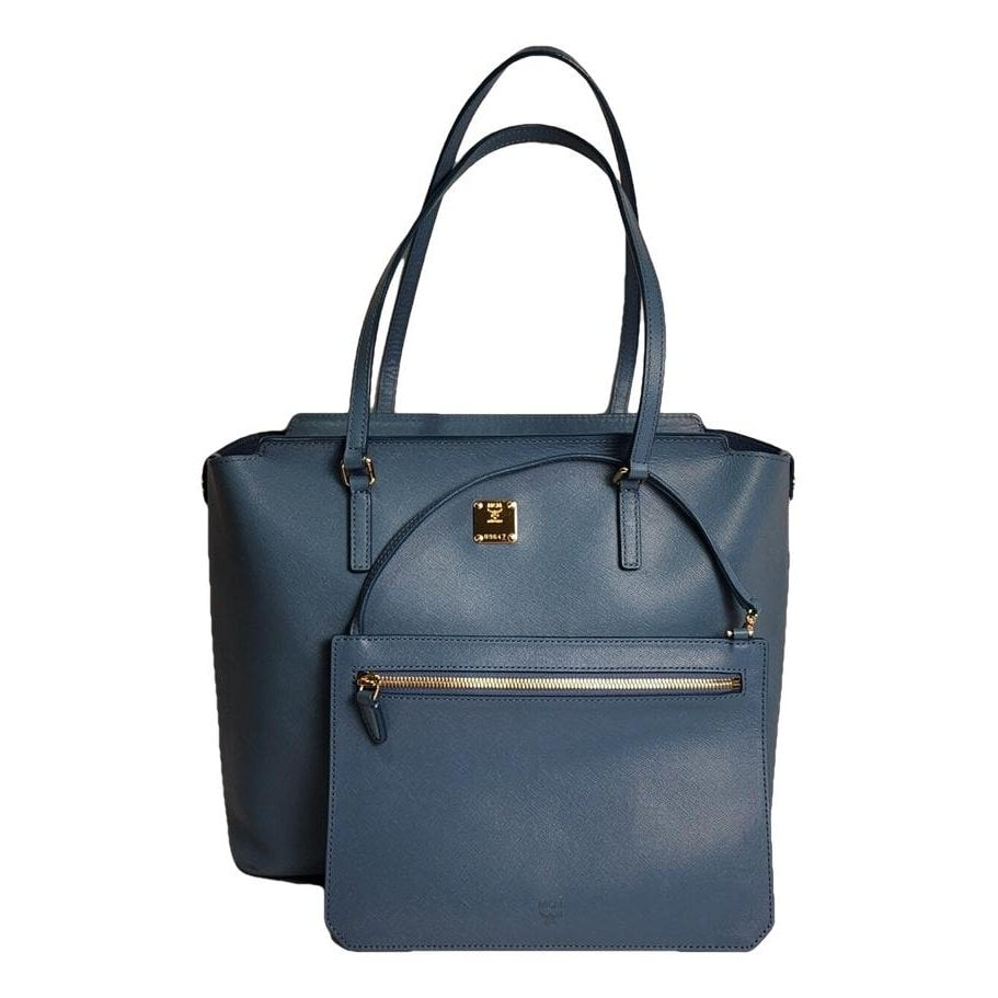 Leather tote