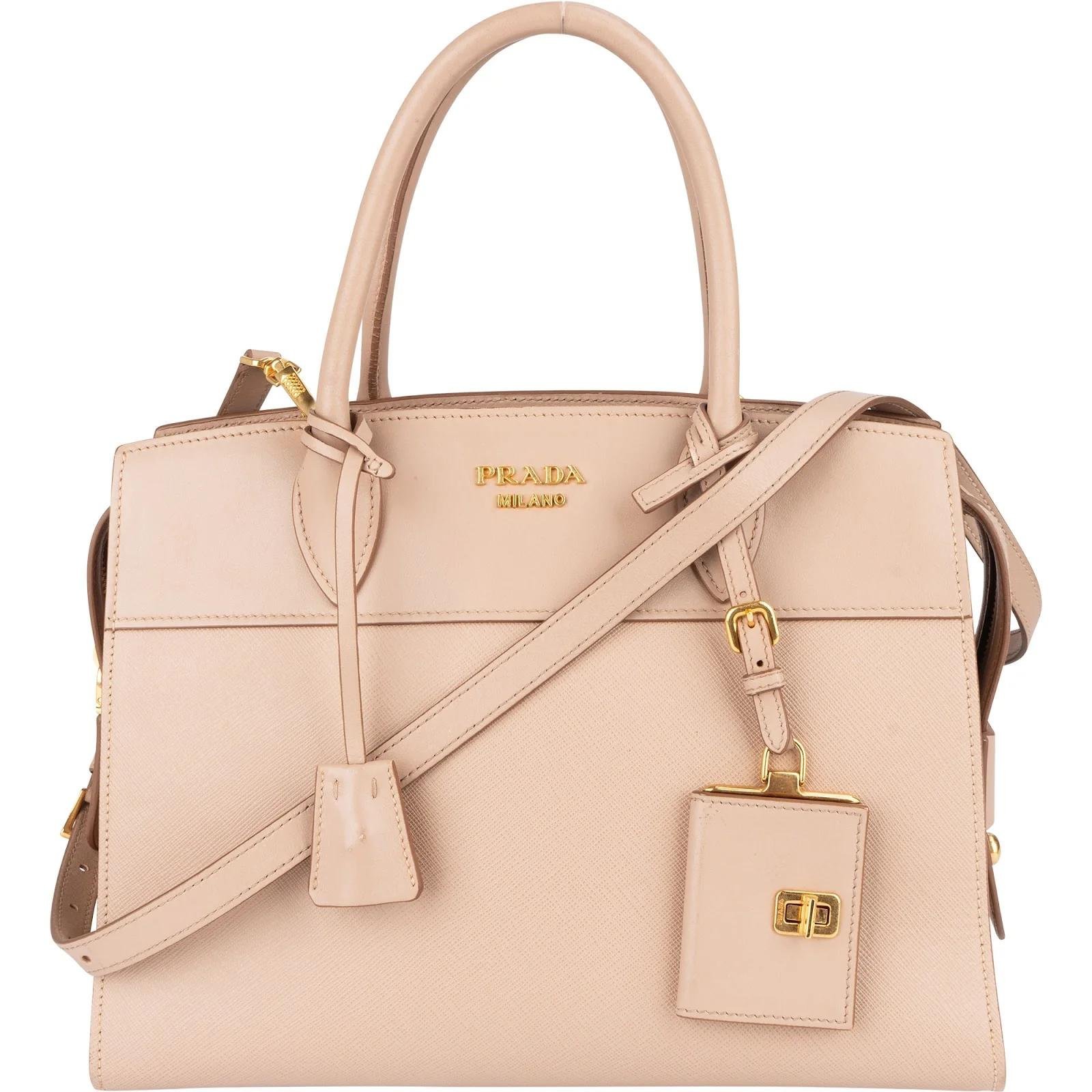 Galleria leather handbag
