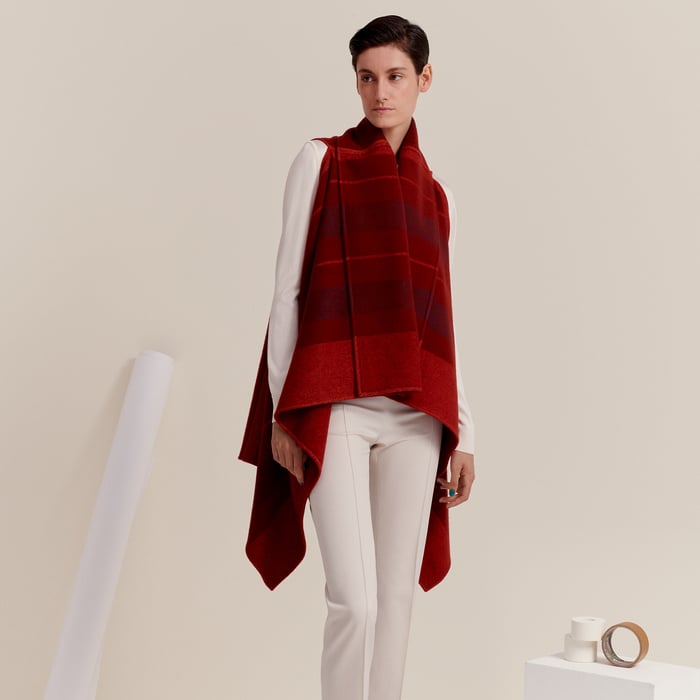 Warm Colors Cashmere Vest