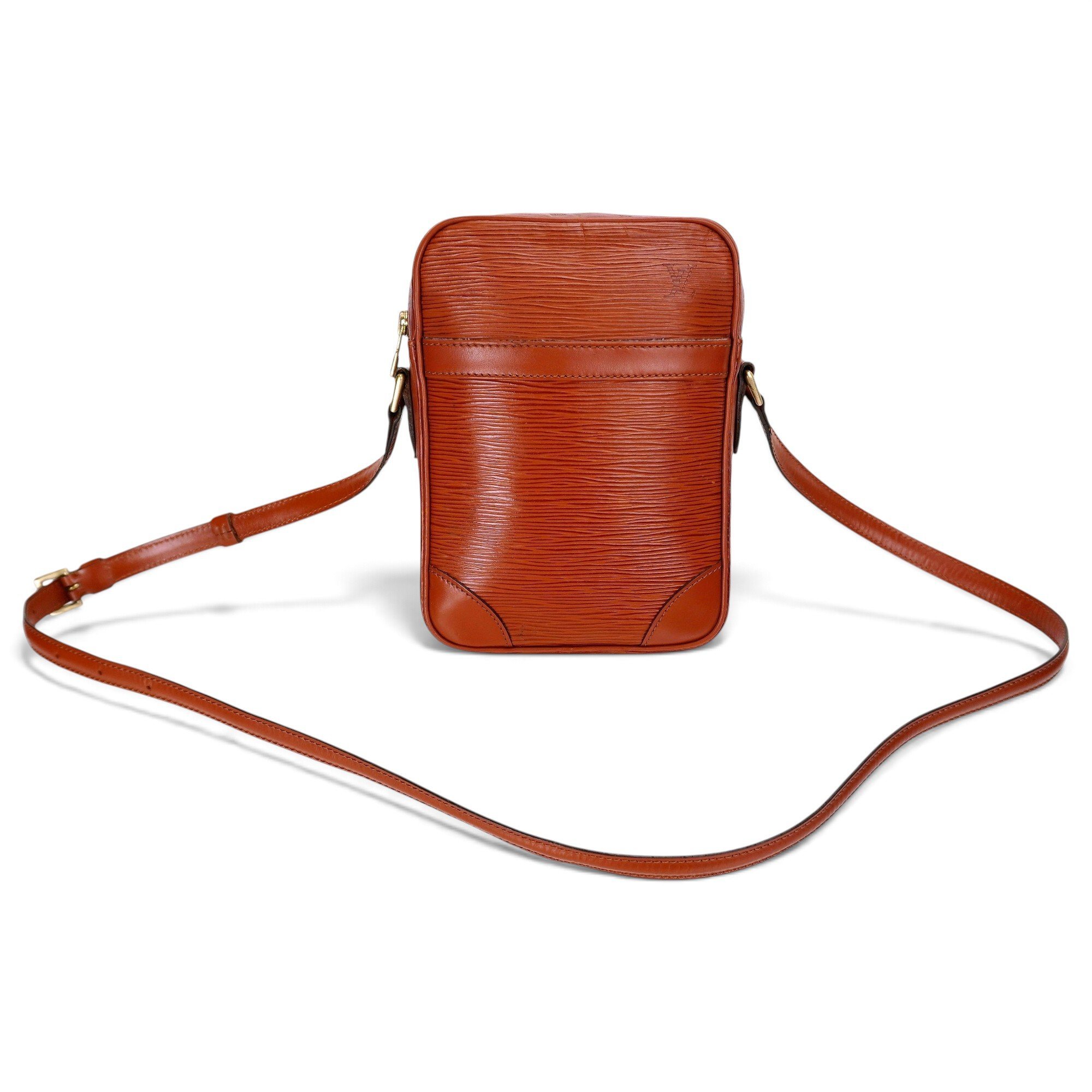Danube leather crossbody bag