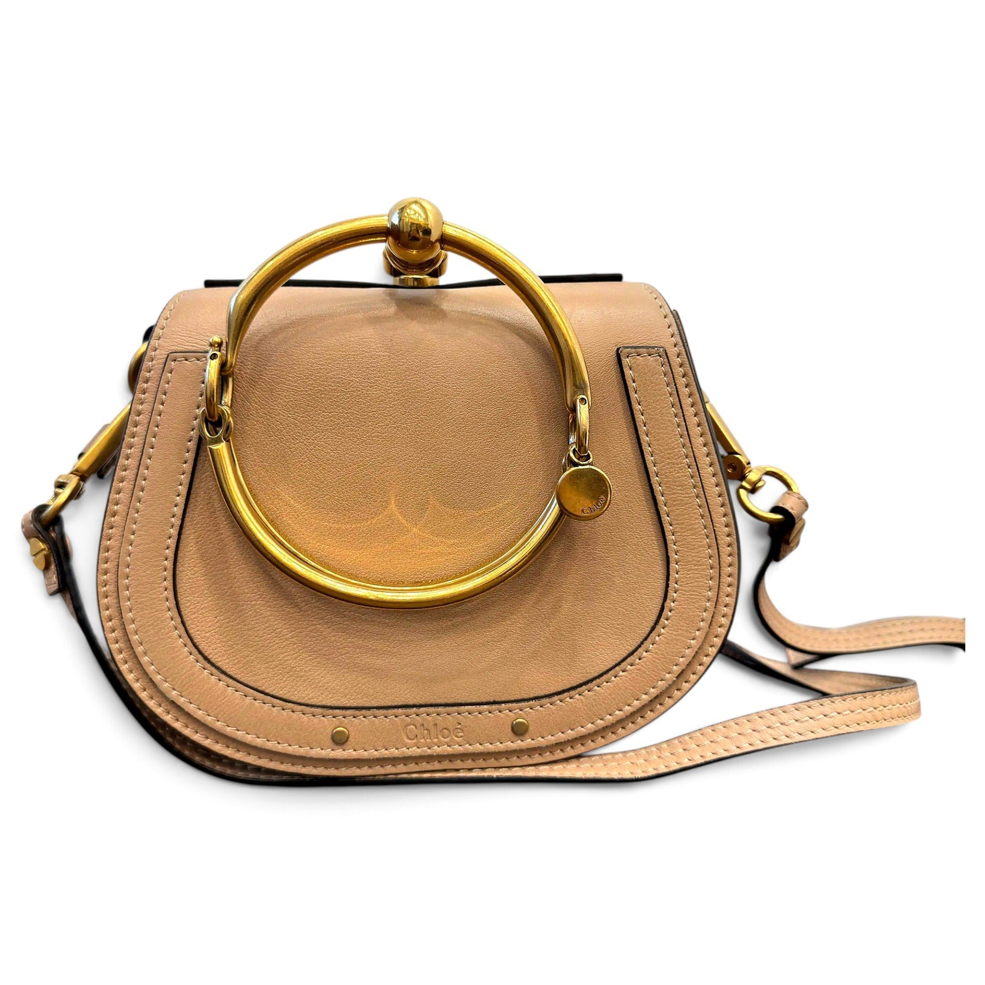 Bracelet Nile leather crossbody bag