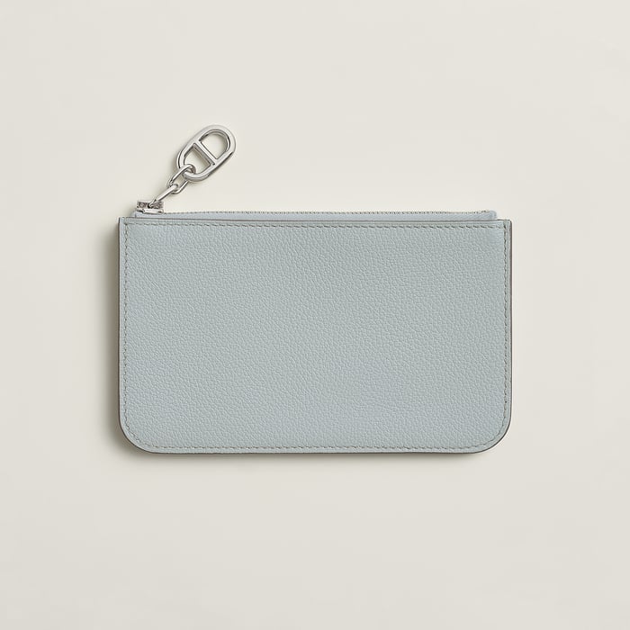 Bleu Glacier Zipengo Chaine d'Ancre Card Holder