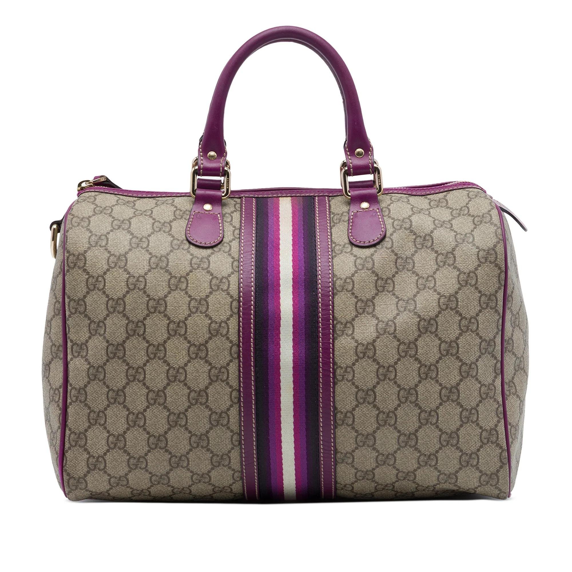 Boston leather bag