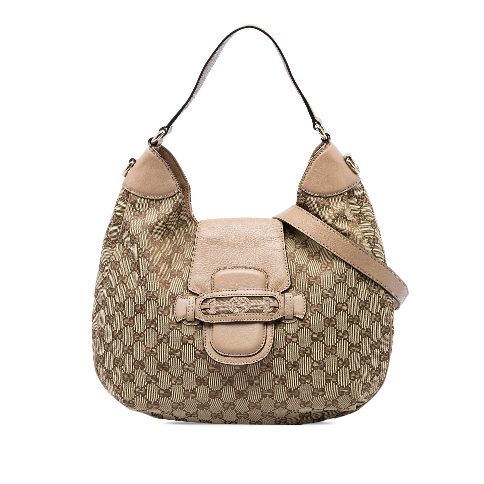 Hobo leather handbag