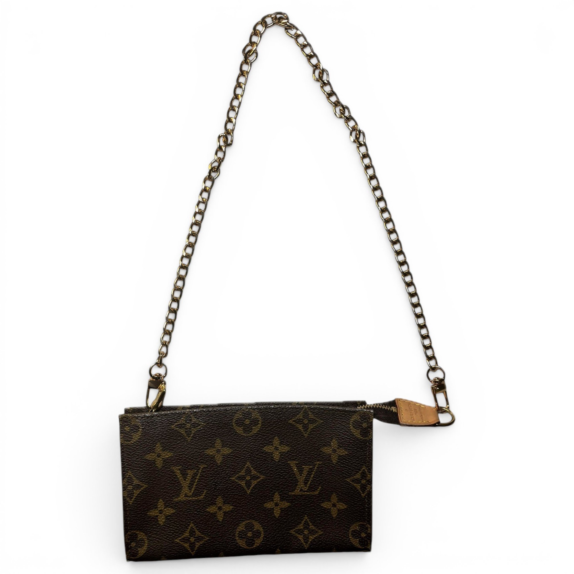 Pochette Accessoire leather handbag