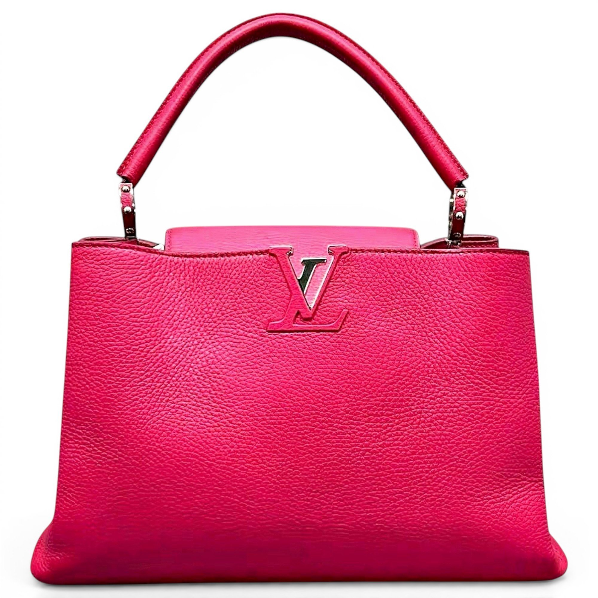 Capucines leather handbag