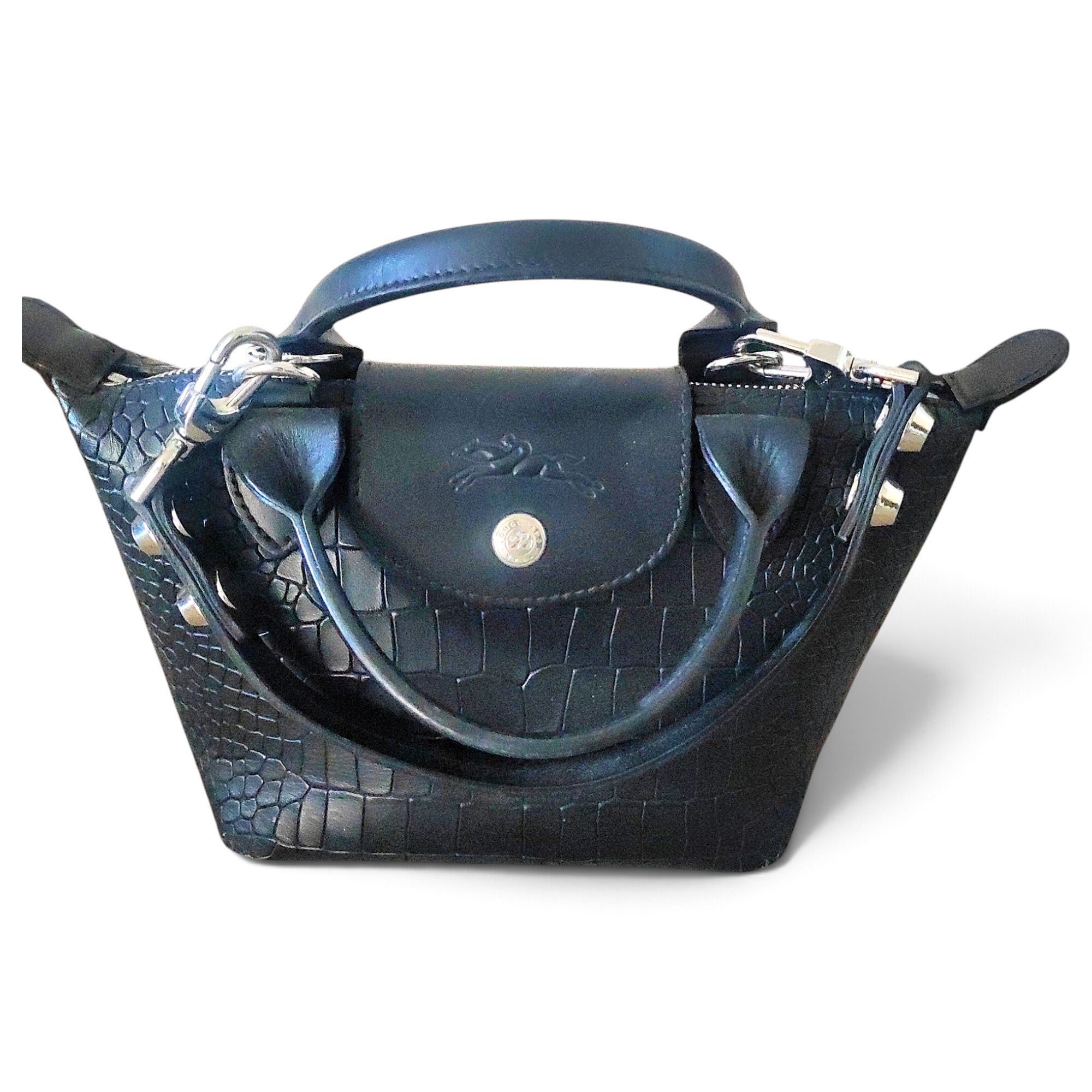 Leather handbag