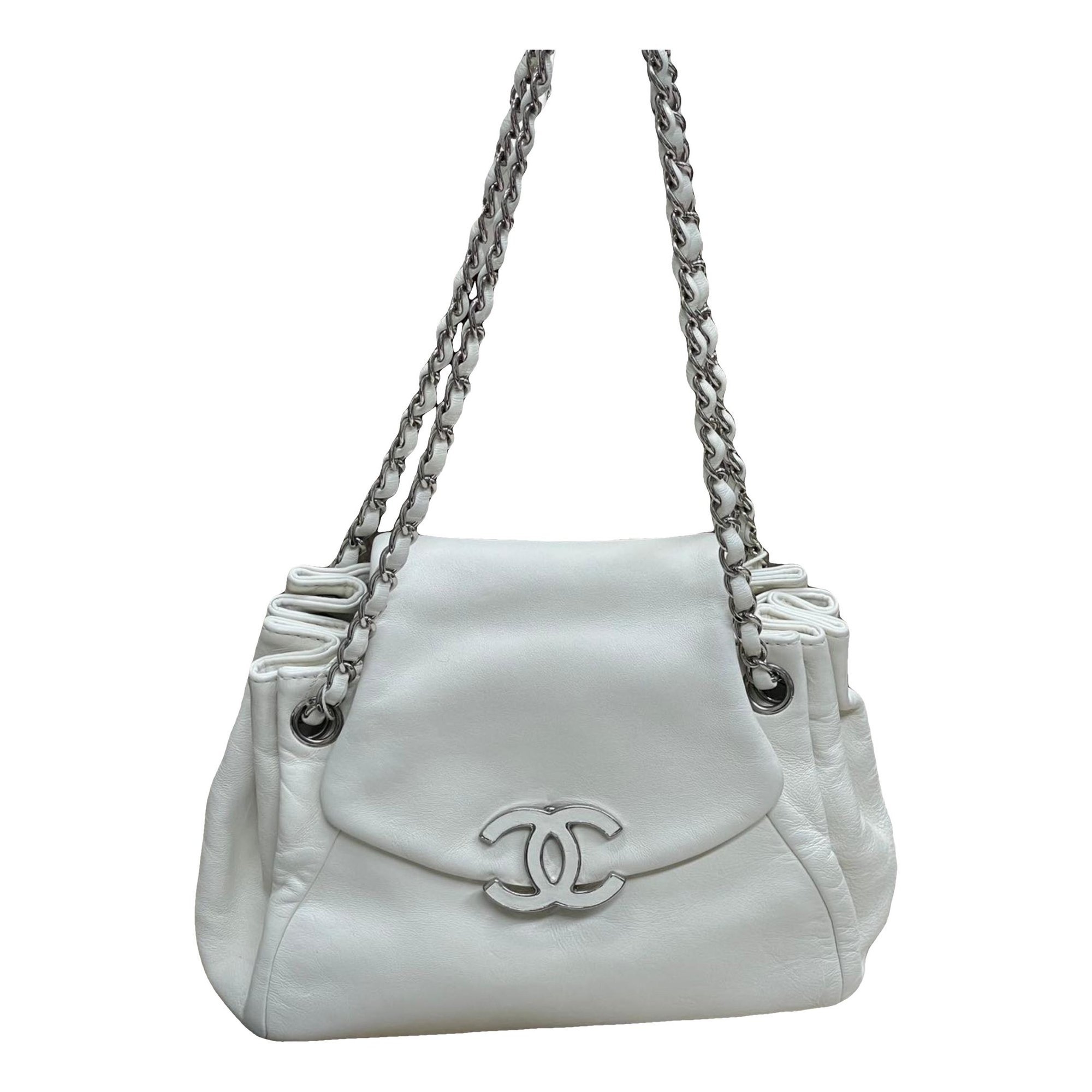 Chain Around leather crossbody bag