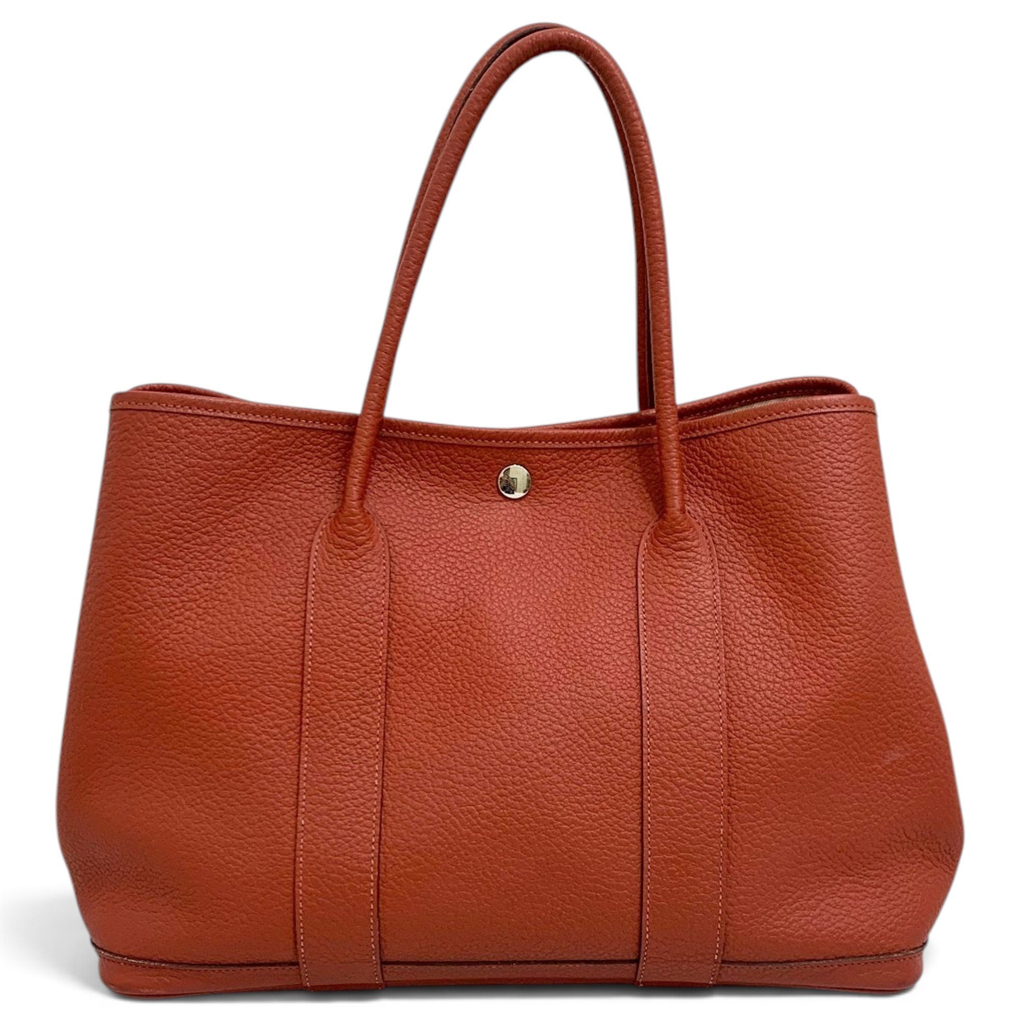 Garden Party leather handbag