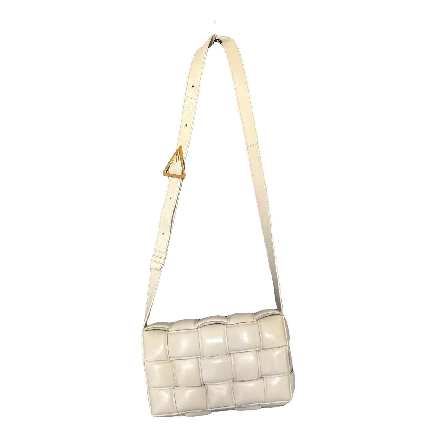 Cassette Padded leather handbag