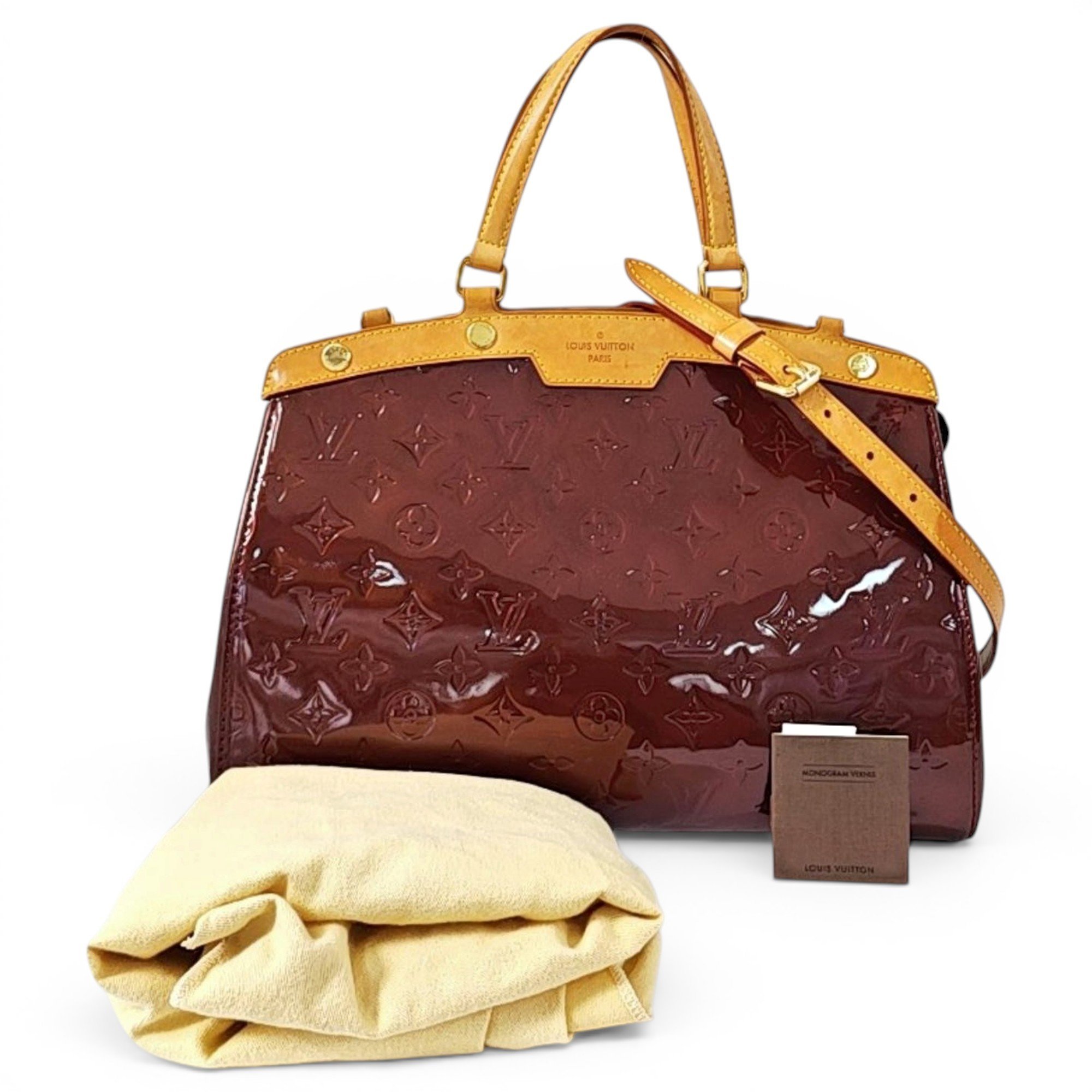 Bréa leather handbag