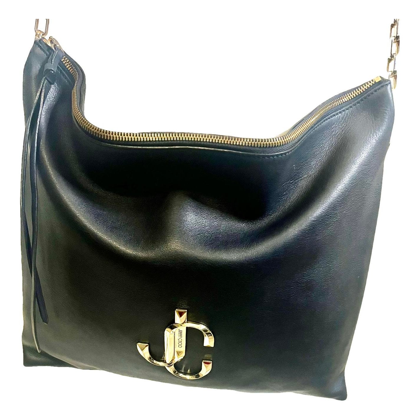 Jimmy Choo Varenne leather crossbody bag