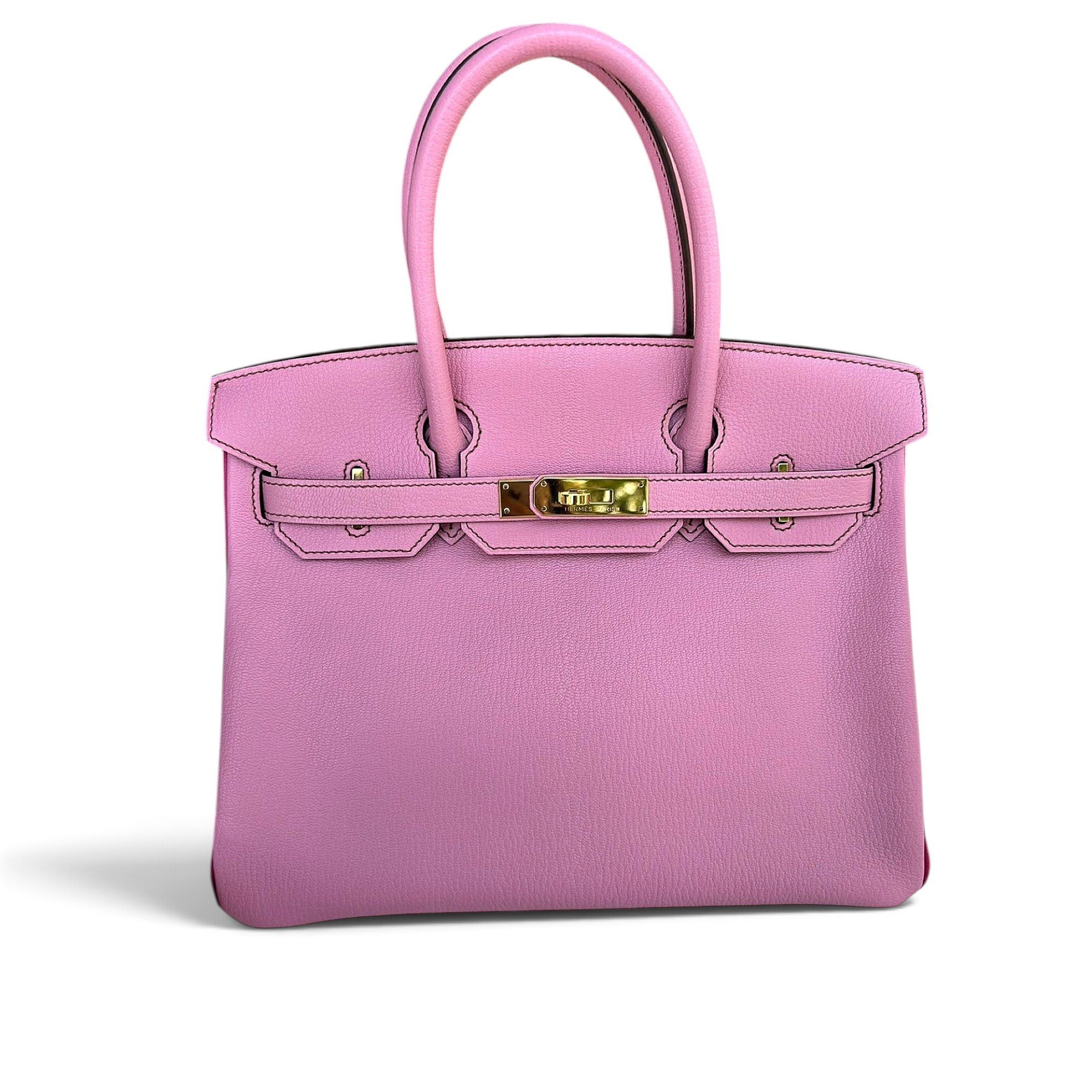 Birkin 30 leather handbag