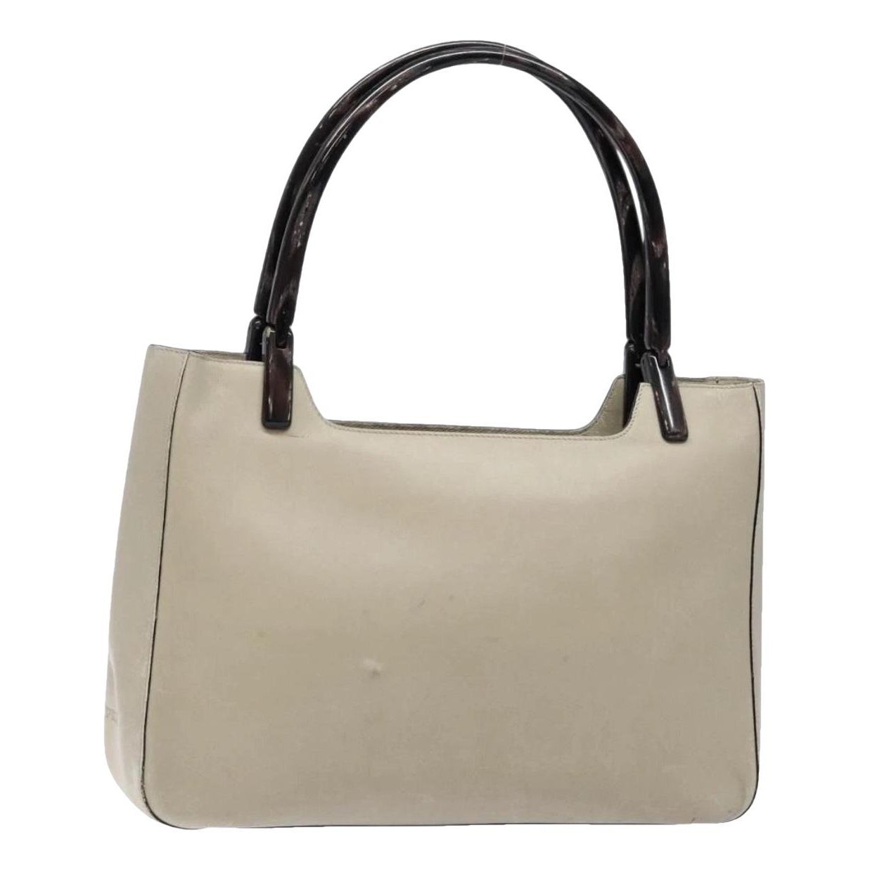 Leather tote