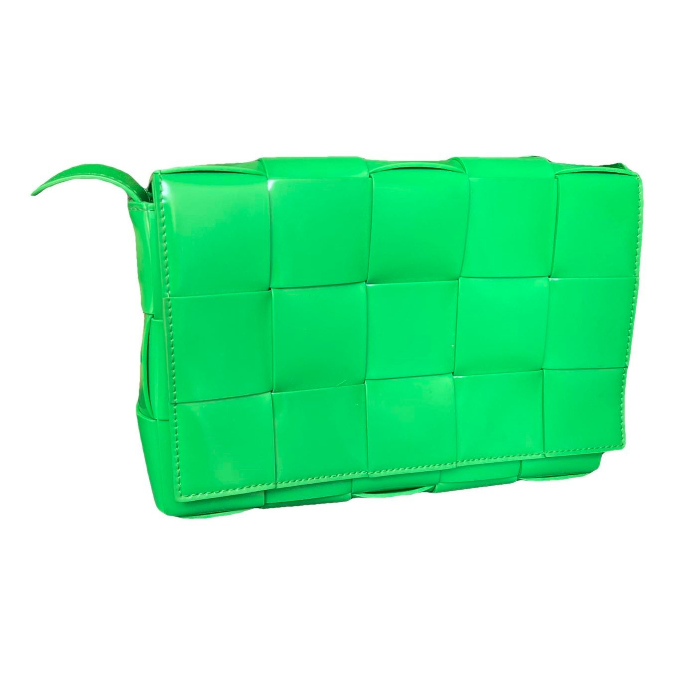 Cassette leather crossbody bag