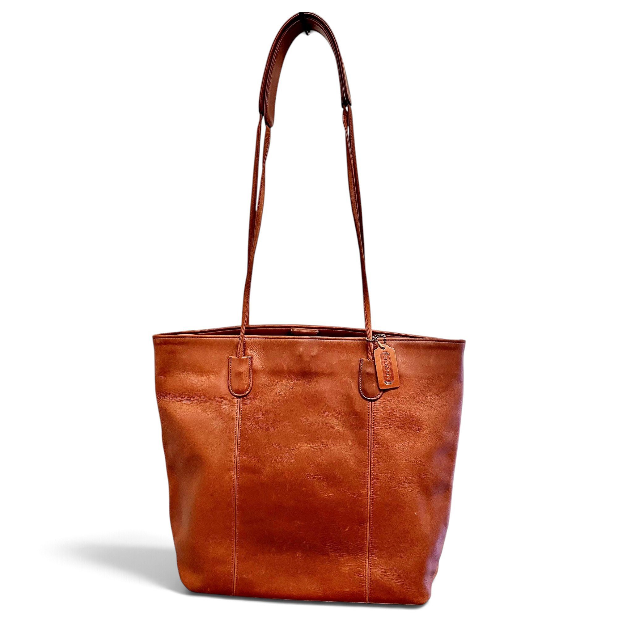 Leather tote