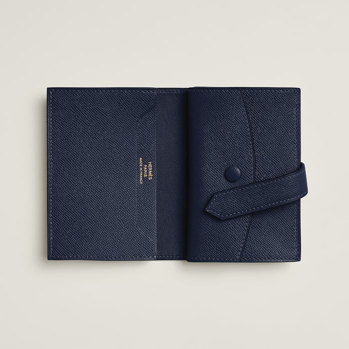 Bleu Nuit Bearn Mini Wallet
