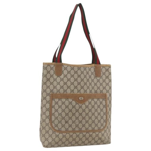 Leather tote