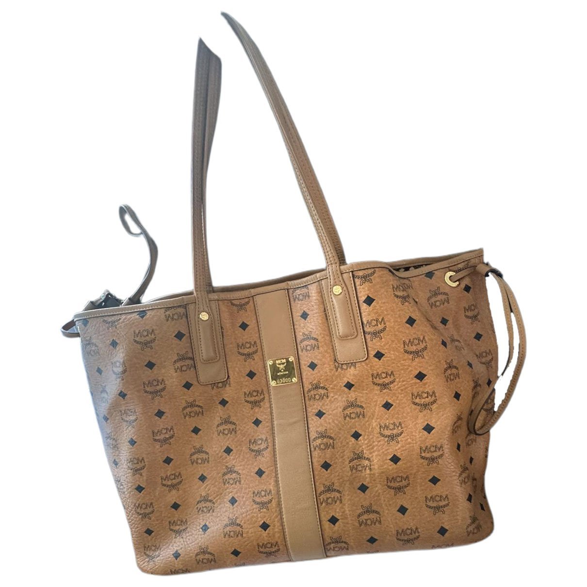 Leather tote