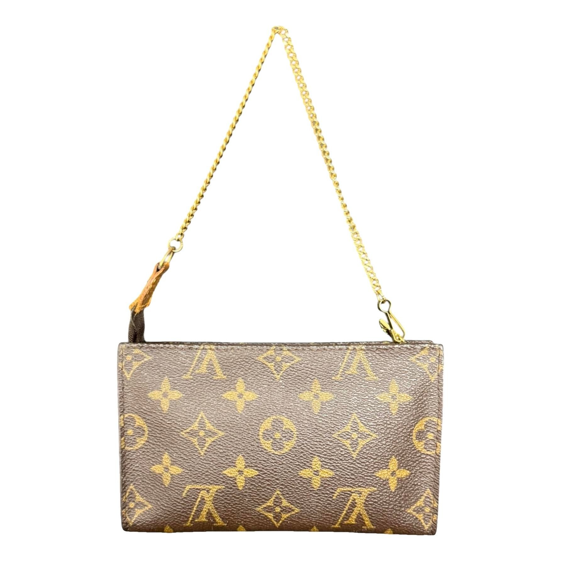 Pochette Accessoire leather handbag