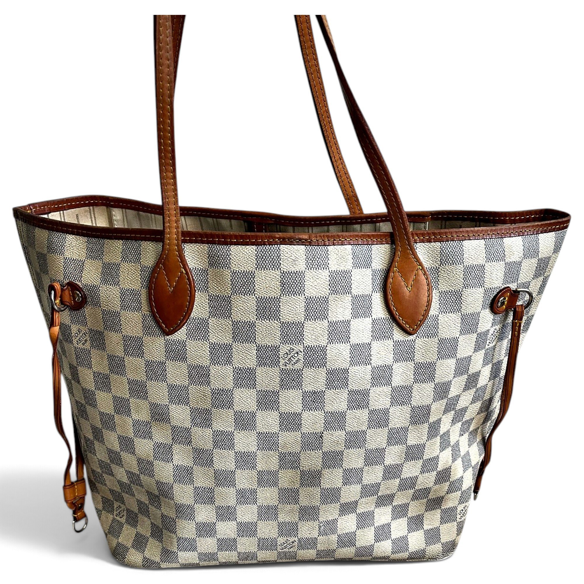 Neverfull leather tote