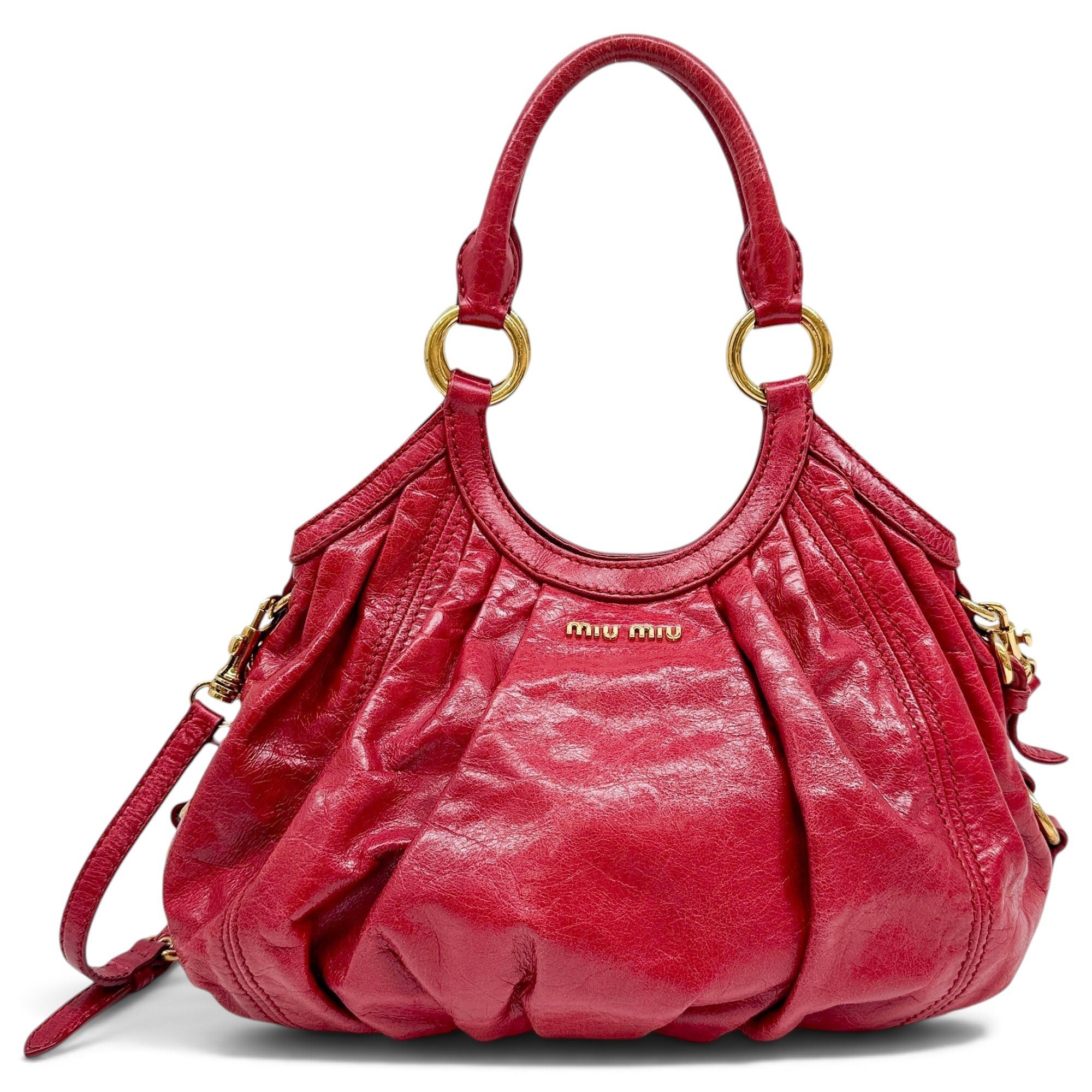 Leather handbag