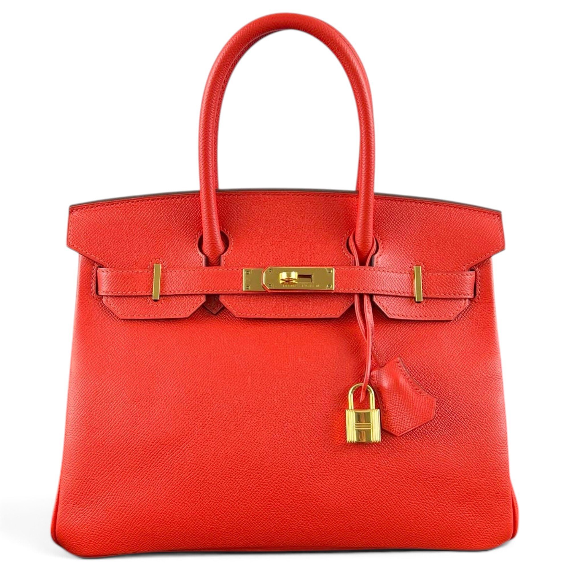 Birkin 30 leather handbag