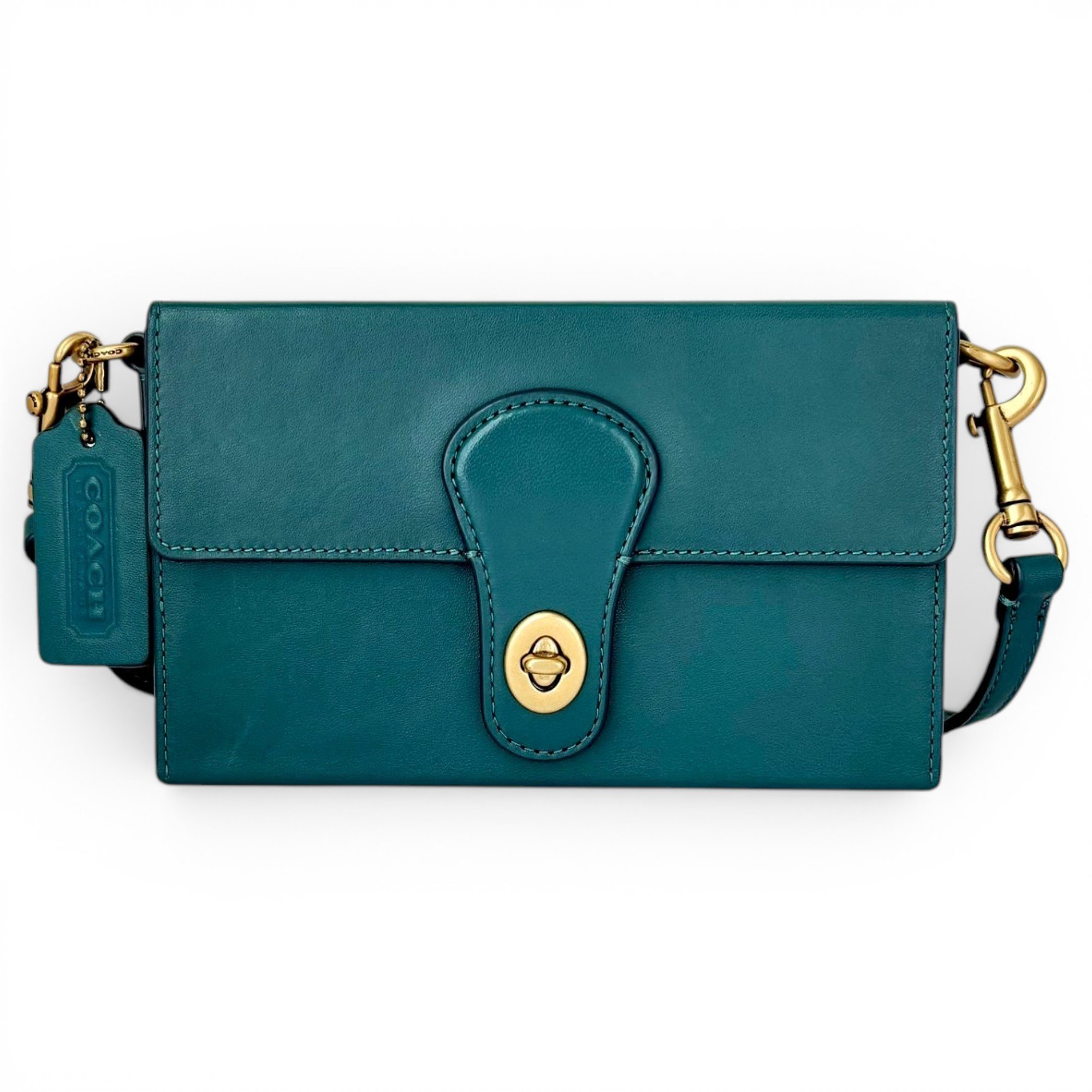 Leather crossbody bag