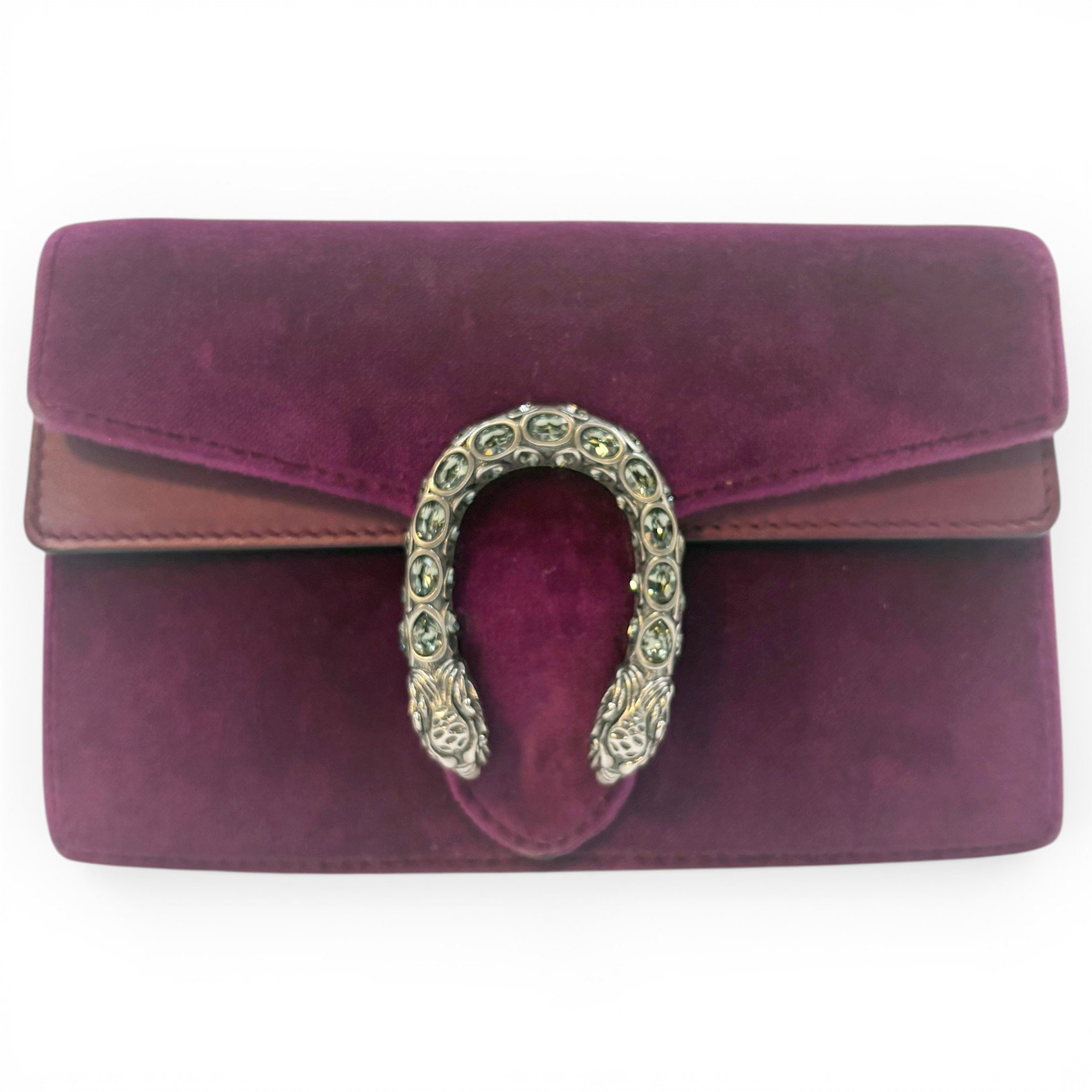 Dionysus Super Mini velvet handbag