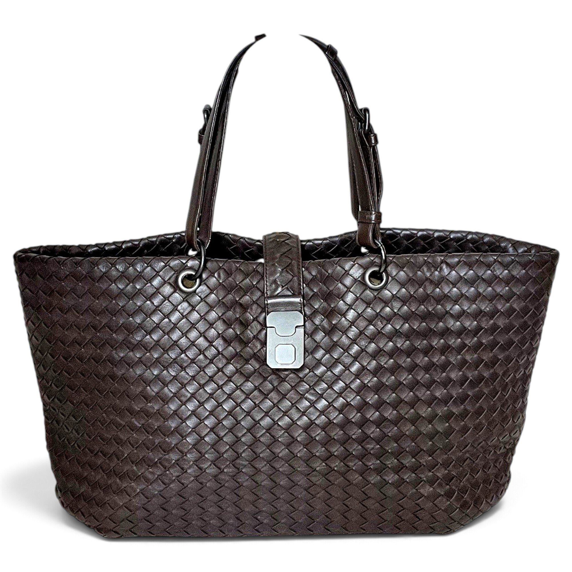 Bottega Veneta Roma leather handbag