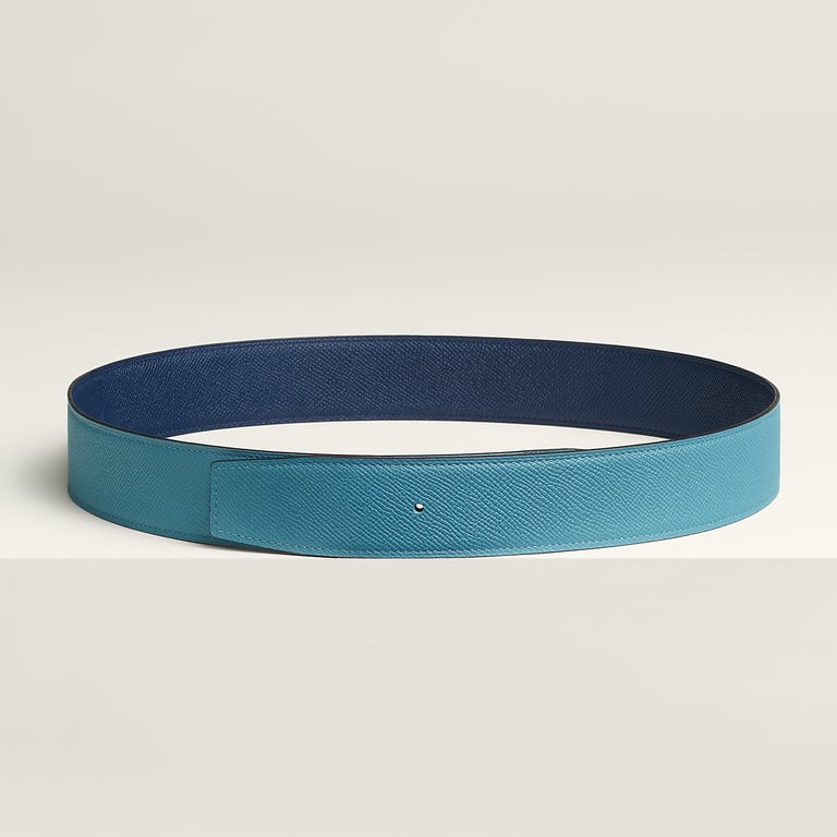 Reversible leather strap 38 mm
