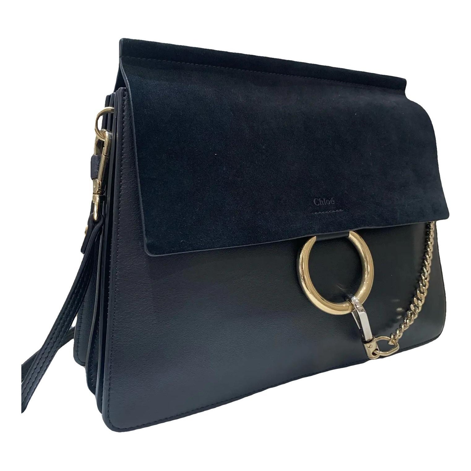 Faye leather crossbody bag