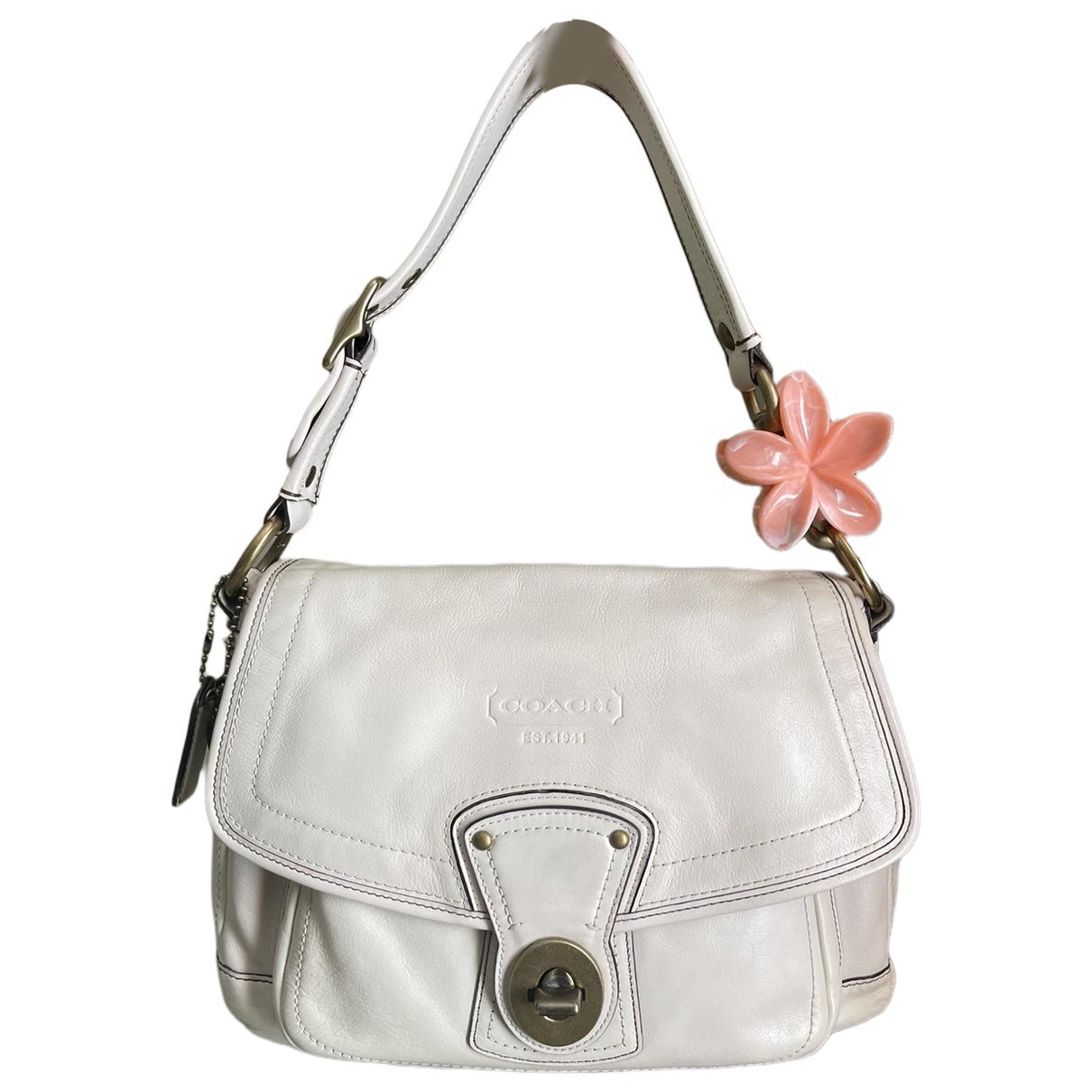 Edie leather satchel